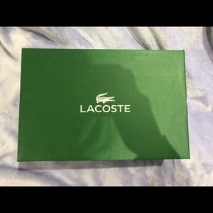 NEW Lacoste Turquoise Shoes